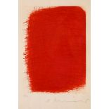 Arnulf Rainer*, Untitled, 1981, Etching in red, signed