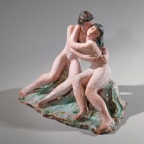 Max Laeuger, Sculpture of lovers, around 1941