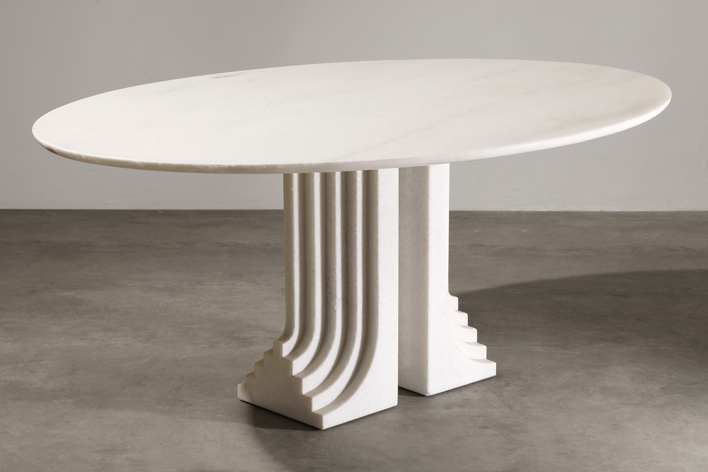 Carlo Scarpa, Simon, Marble dining Table, model Samo