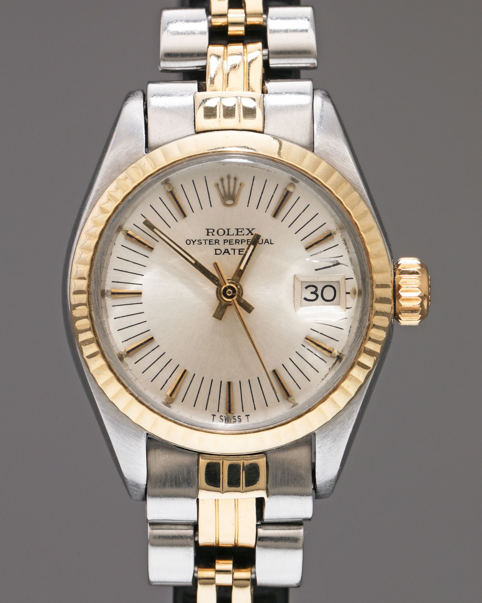 Rolex Oyster Perpetual Lady Date Ref. 6917. Automatik Damenuhr - Bild 2 aus 9