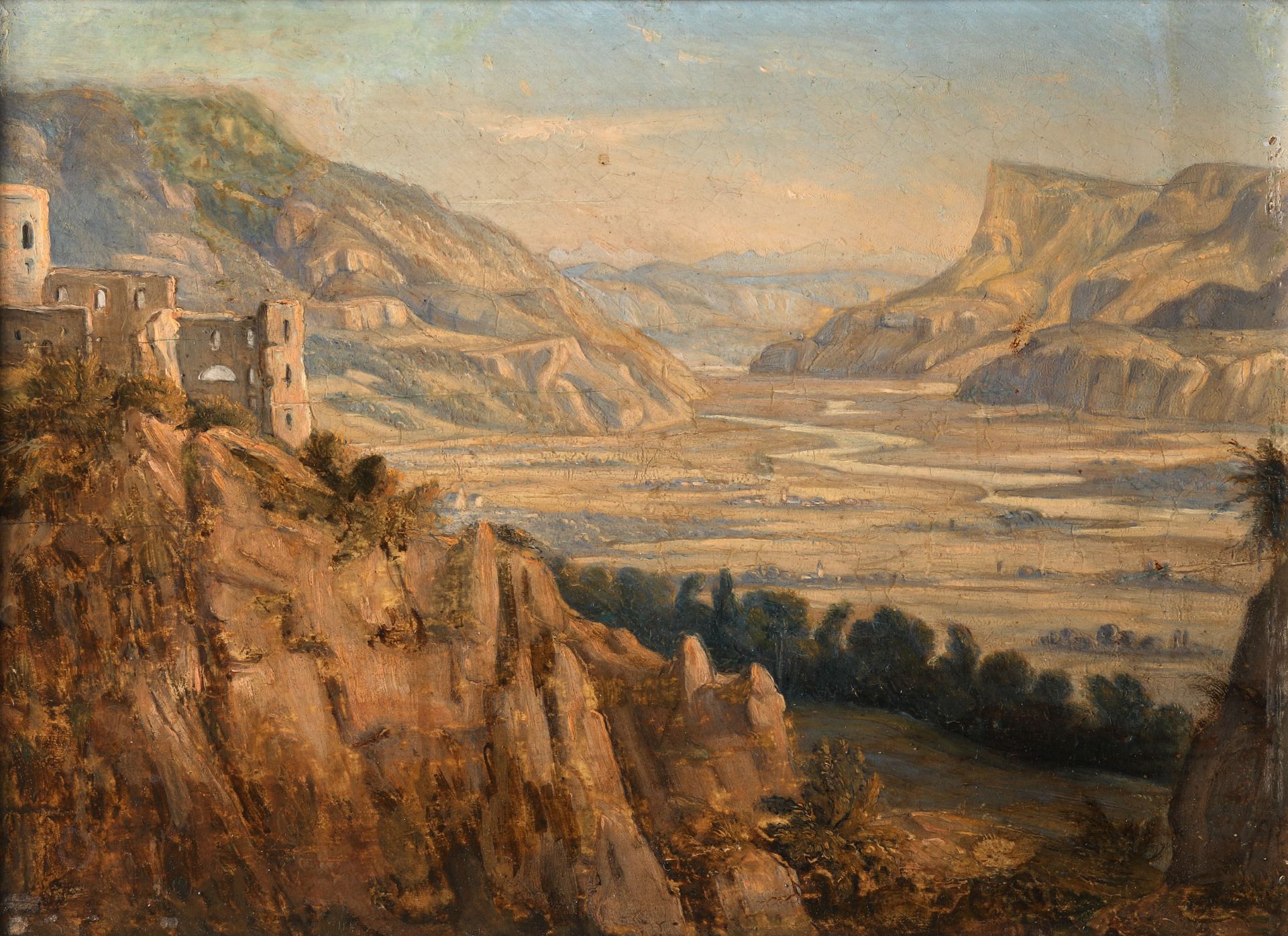 Carl Rottmann, Öl. Ca. 1818