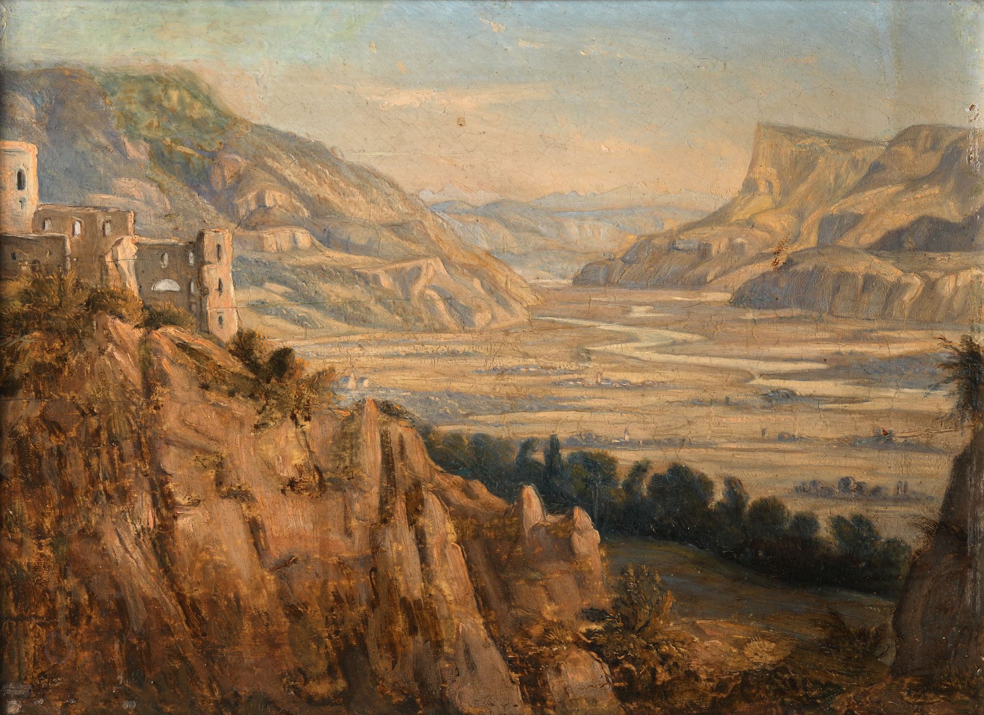 Carl Rottmann, Oil on wood, ca. 1818