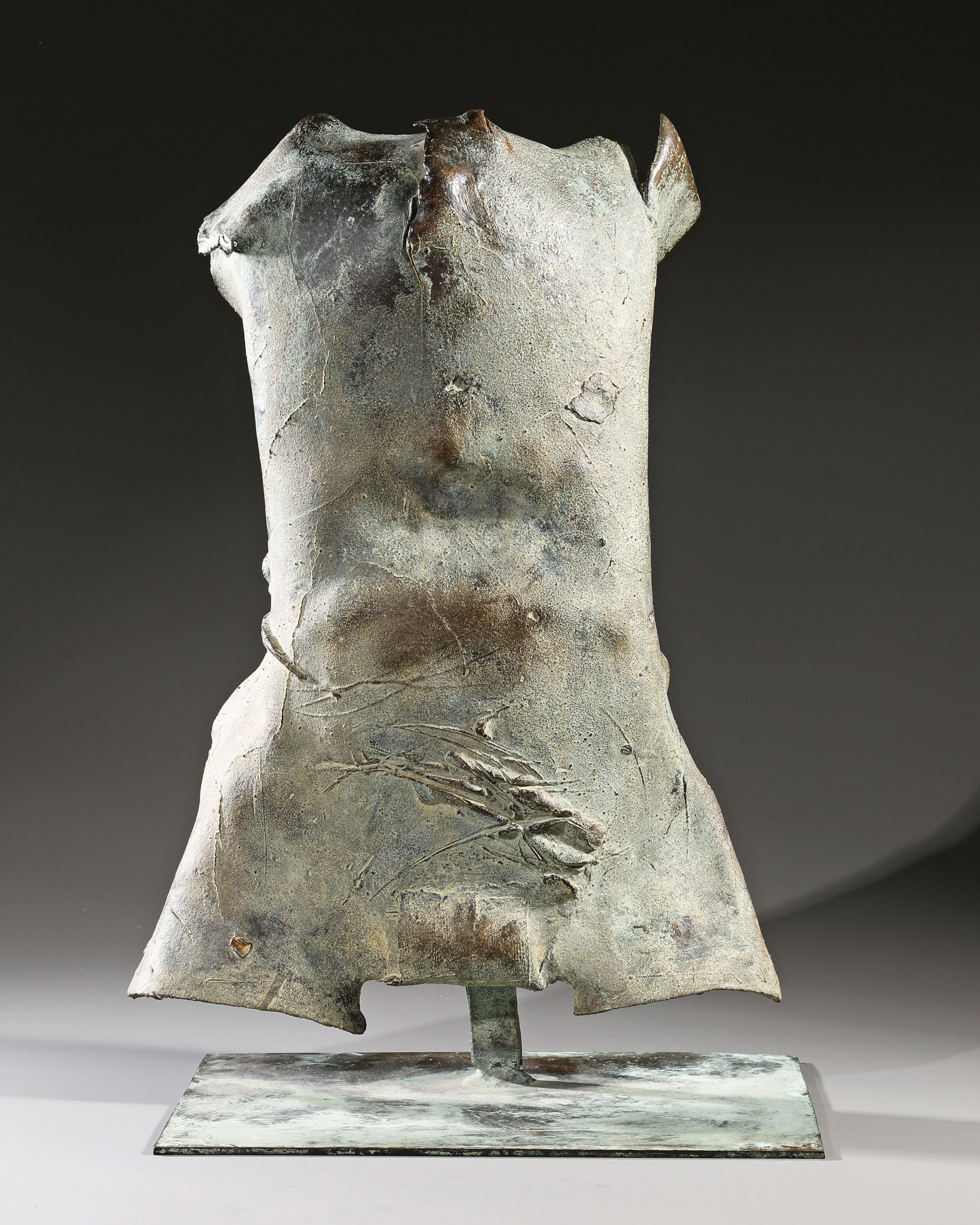 Thomas Duttenhoefer, Bronze torso, 1980s, Bode Collection Hannover - Image 2 of 7