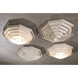 Spectral, 4 slat lights, ceiling/wall lights, model Octaform