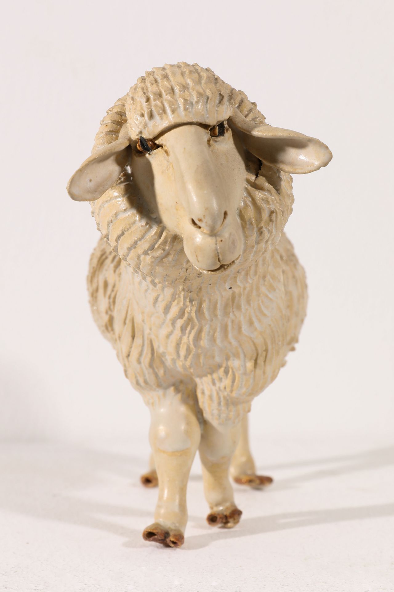 Beate Kuhn*, sculpture sheep and a wall plate with two sheep, 1978 - Image 8 of 8