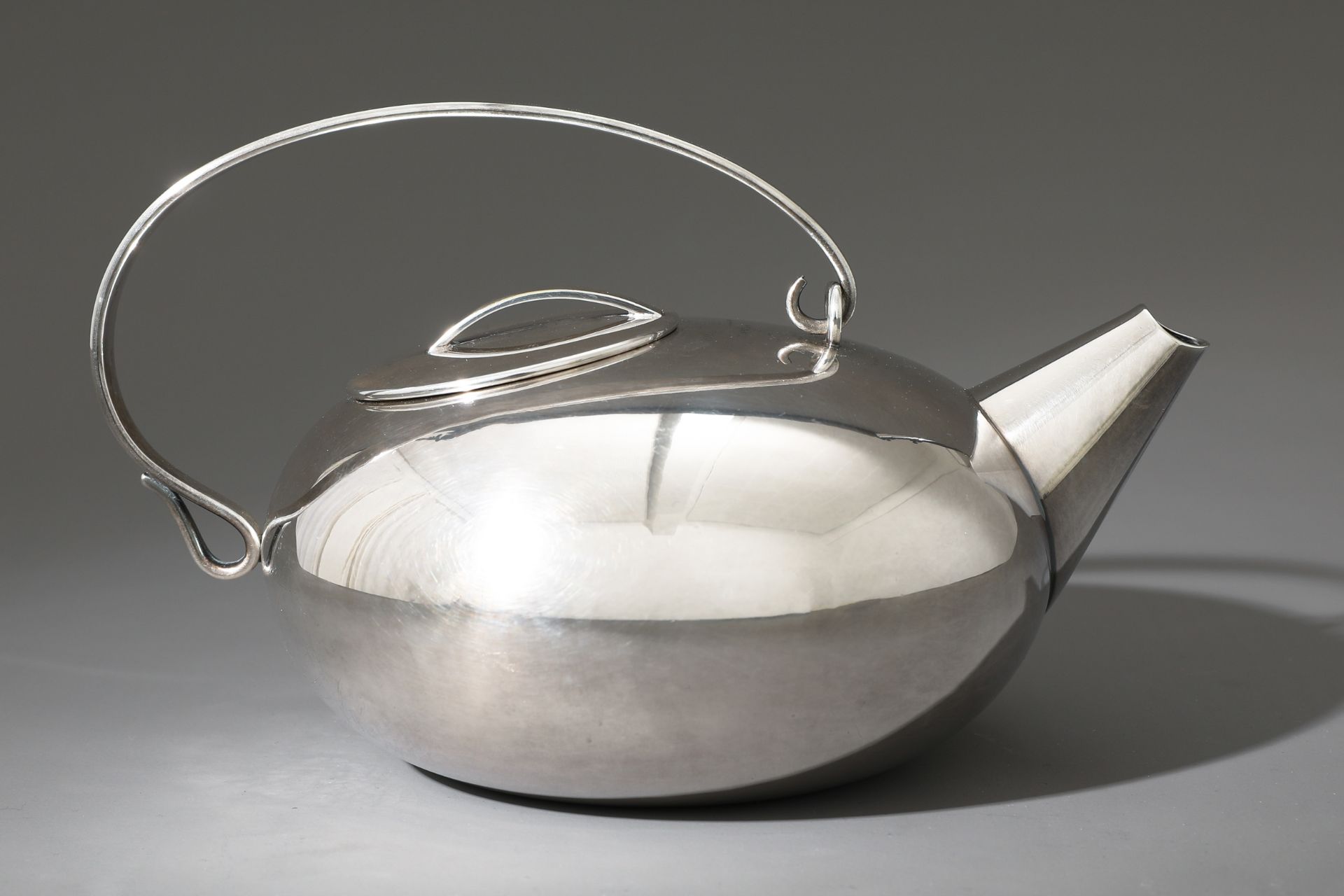 Lino Sabattini, Tea service Boule for Christofle, around 1955 - Image 2 of 7