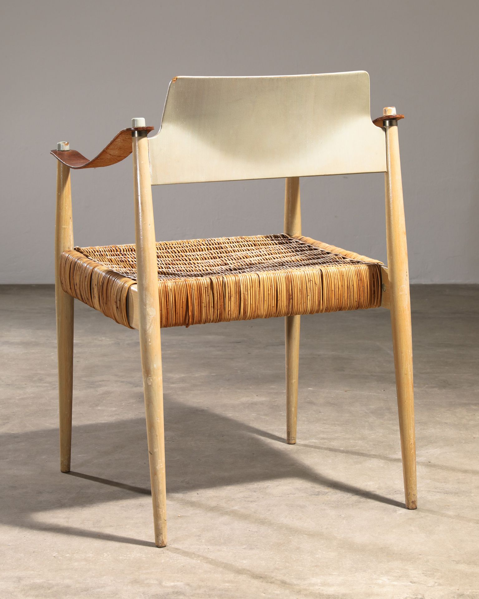 Egon Eiermann + Herta Maria Witzemann, Wilde & Spieth, Chair SE 119 A + folding table - Image 9 of 10