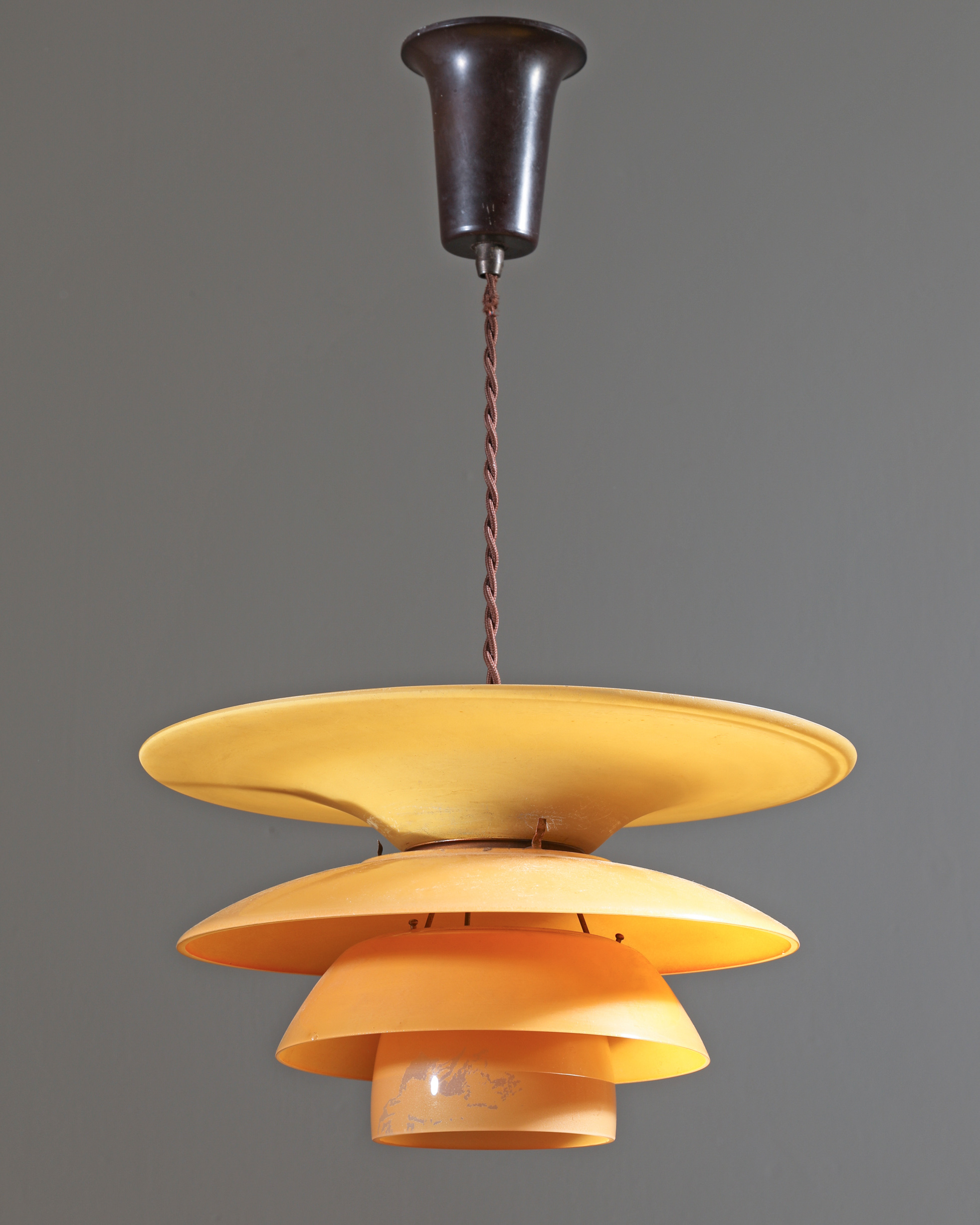 Poul Henningsen, Louis Poulsen, Pendant Lamp, model Four Shade 4/3.5/3