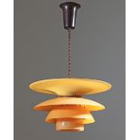 Poul Henningsen, Louis Poulsen, Pendant Lamp, model Four Shade 4/3.5/3