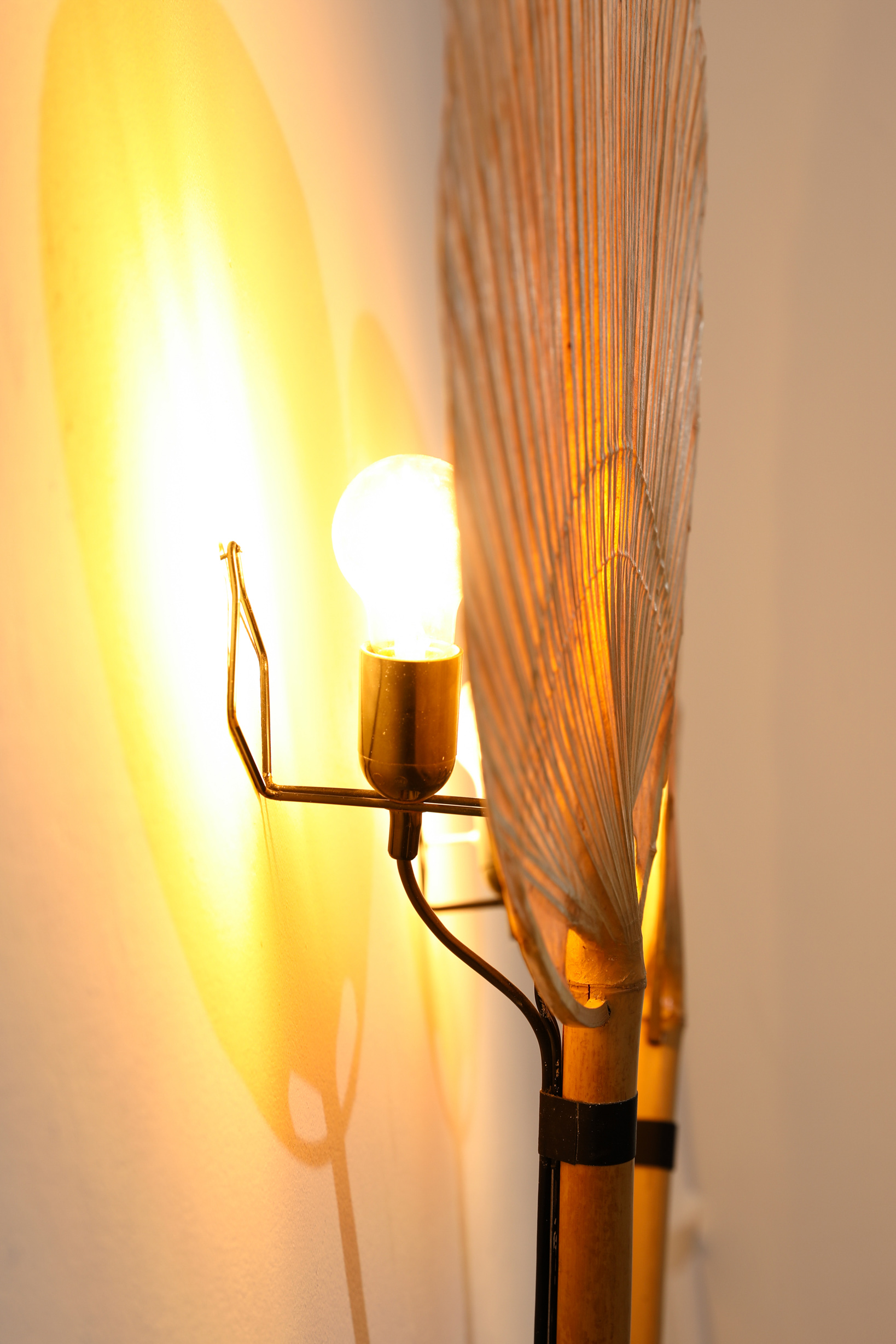 Ingo Maurer, Design M, 2 Wall Lights, model Uchiwa - Image 4 of 4