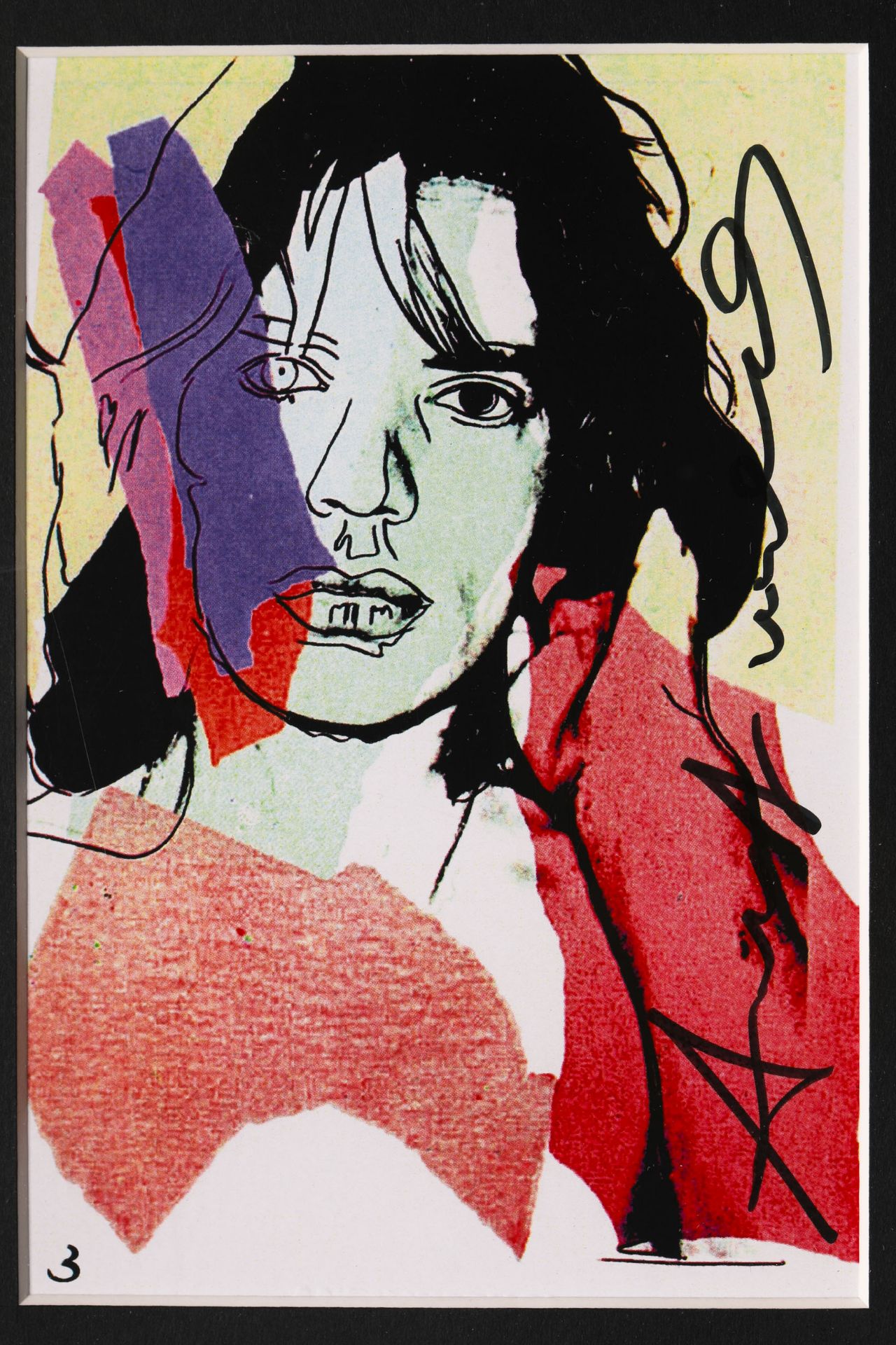 Andy Warhol, Mini Portfolio Mick Jagger with 10 Prints, 1975, signed - Image 11 of 16