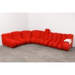 Burkhardt Vogtherr, Rosenthal, 12 modular seating elements, model VarioPillo