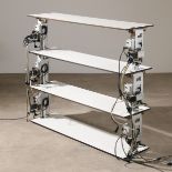 Wolfgang Laubersheimer / Gruppe Pentagon, Pneumatic Shelf, model Dancing Shelf