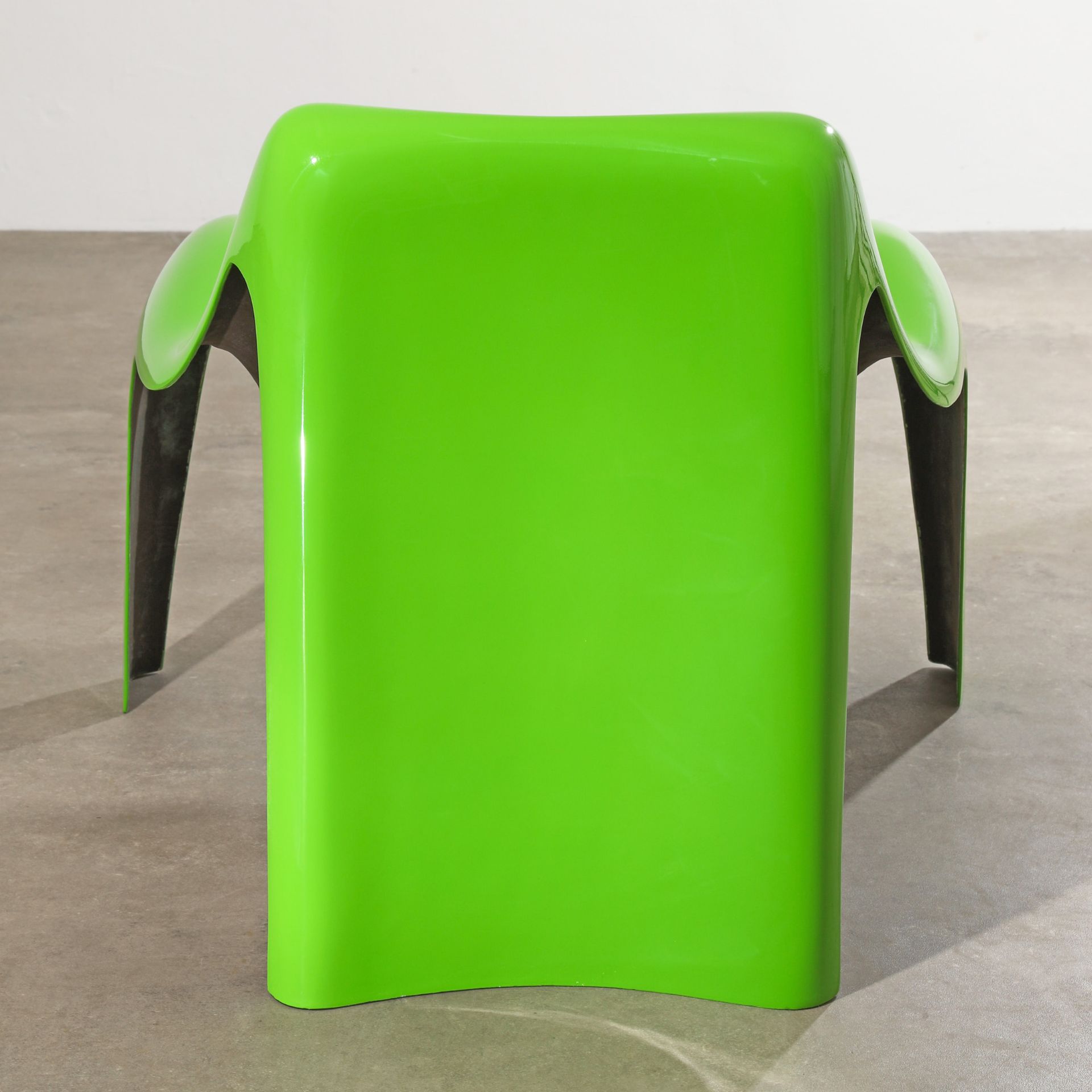 Luigi Colani, seltener Fiberglas Lounge Sessel aus einer Kleinstserie - Bild 4 aus 5