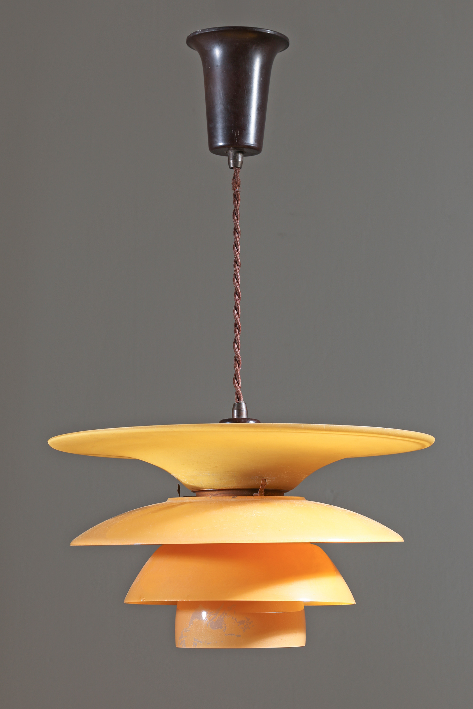 Poul Henningsen, Louis Poulsen, Pendant Lamp, model Four Shade 4/3.5/3 - Image 2 of 6