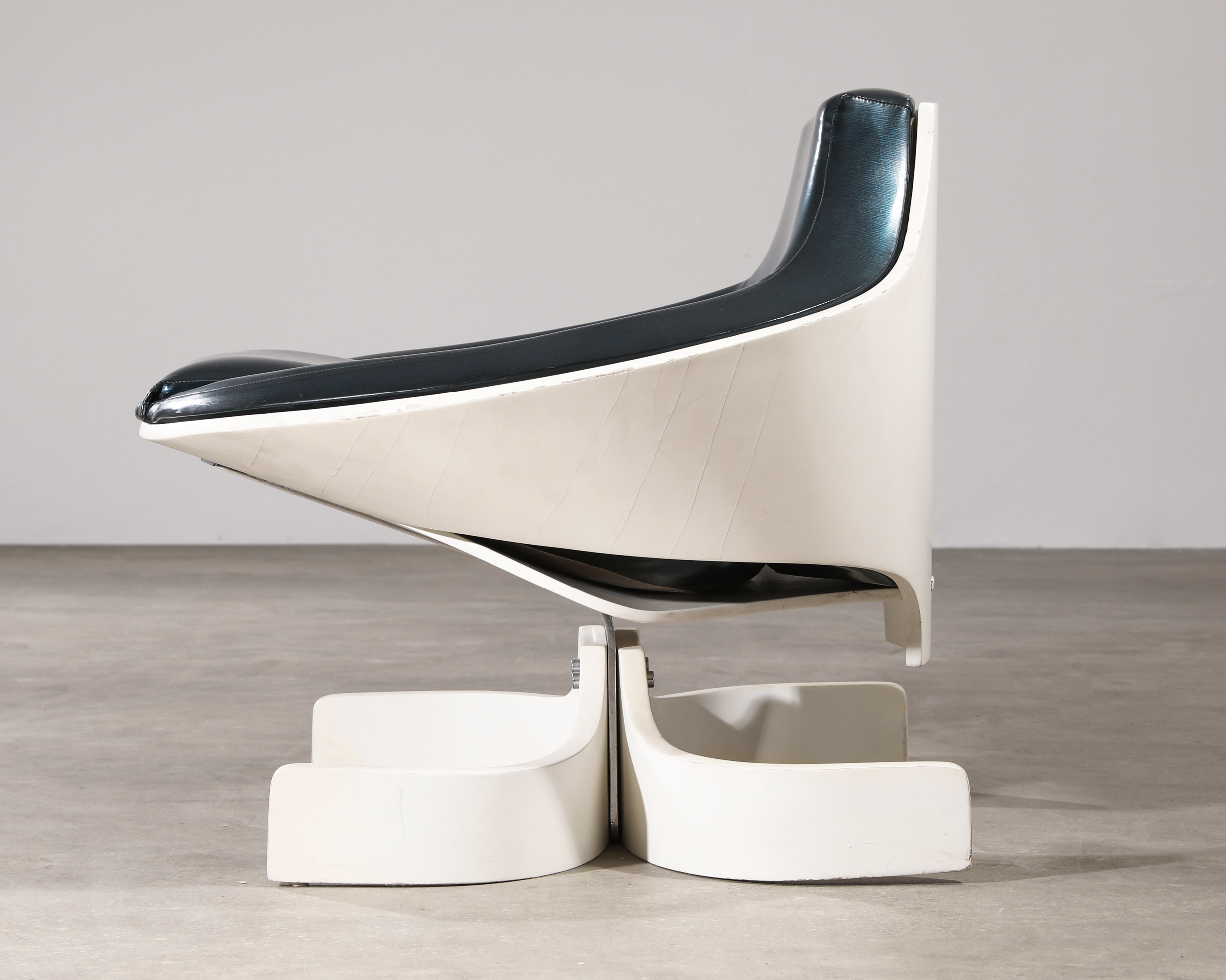 Joe Colombo, Comfort, Schichtholz Sessel Modell Sella 1001 - Bild 4 aus 6