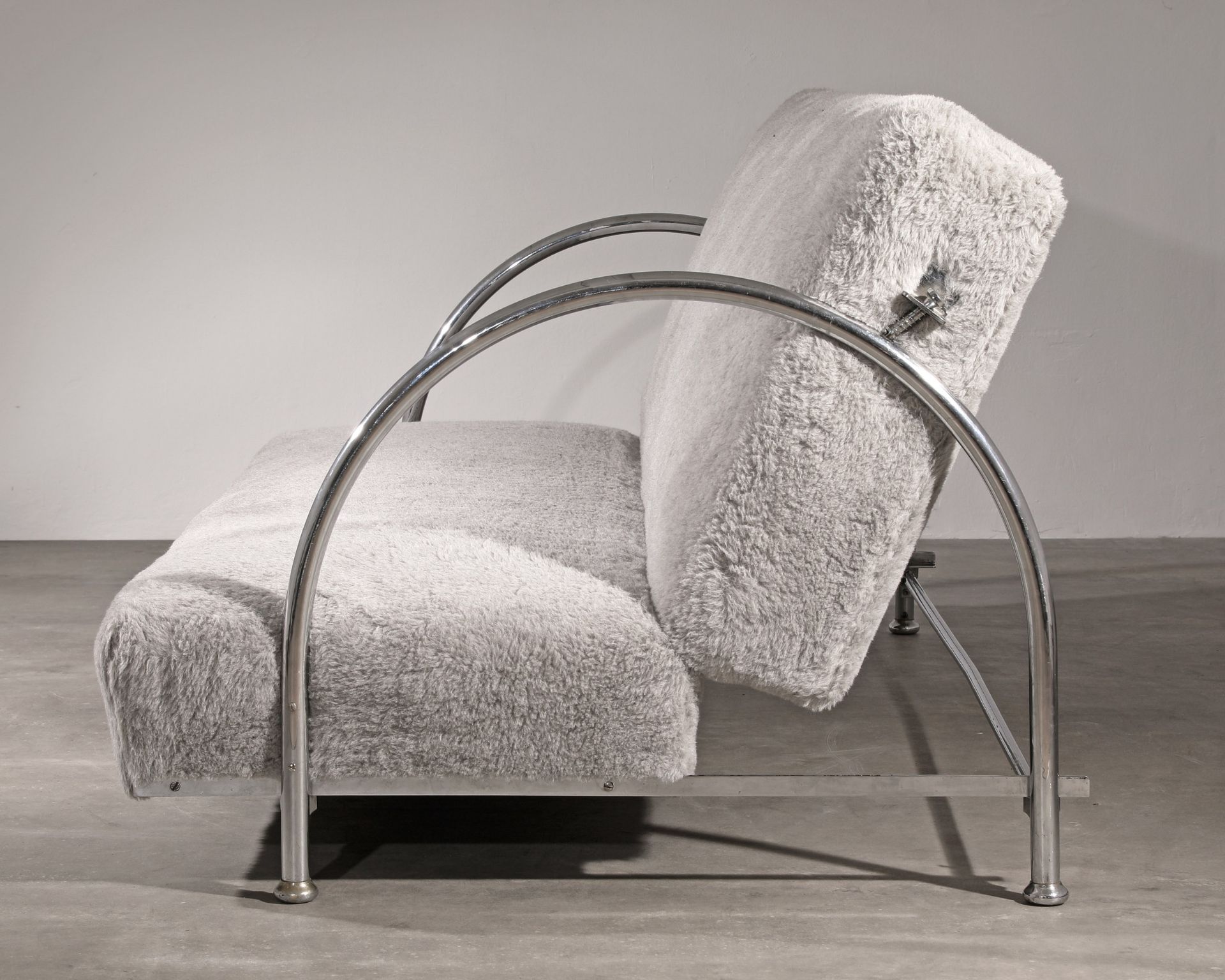 Martha van Coppenolle & Marcel Louis Baugniet, modernistisches Bett-Sofa, 1927 - Bild 6 aus 12