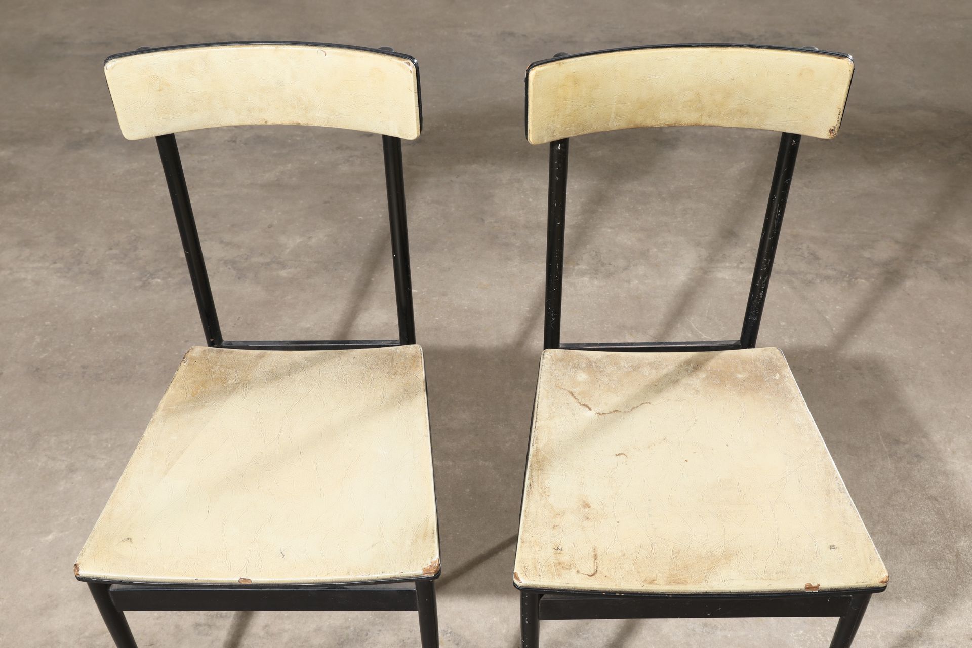 2 Stühle Italien 1950er Jahre - Bild 3 aus 5