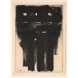 Pierre Soulages*, Eau forte III, 1956, Etching