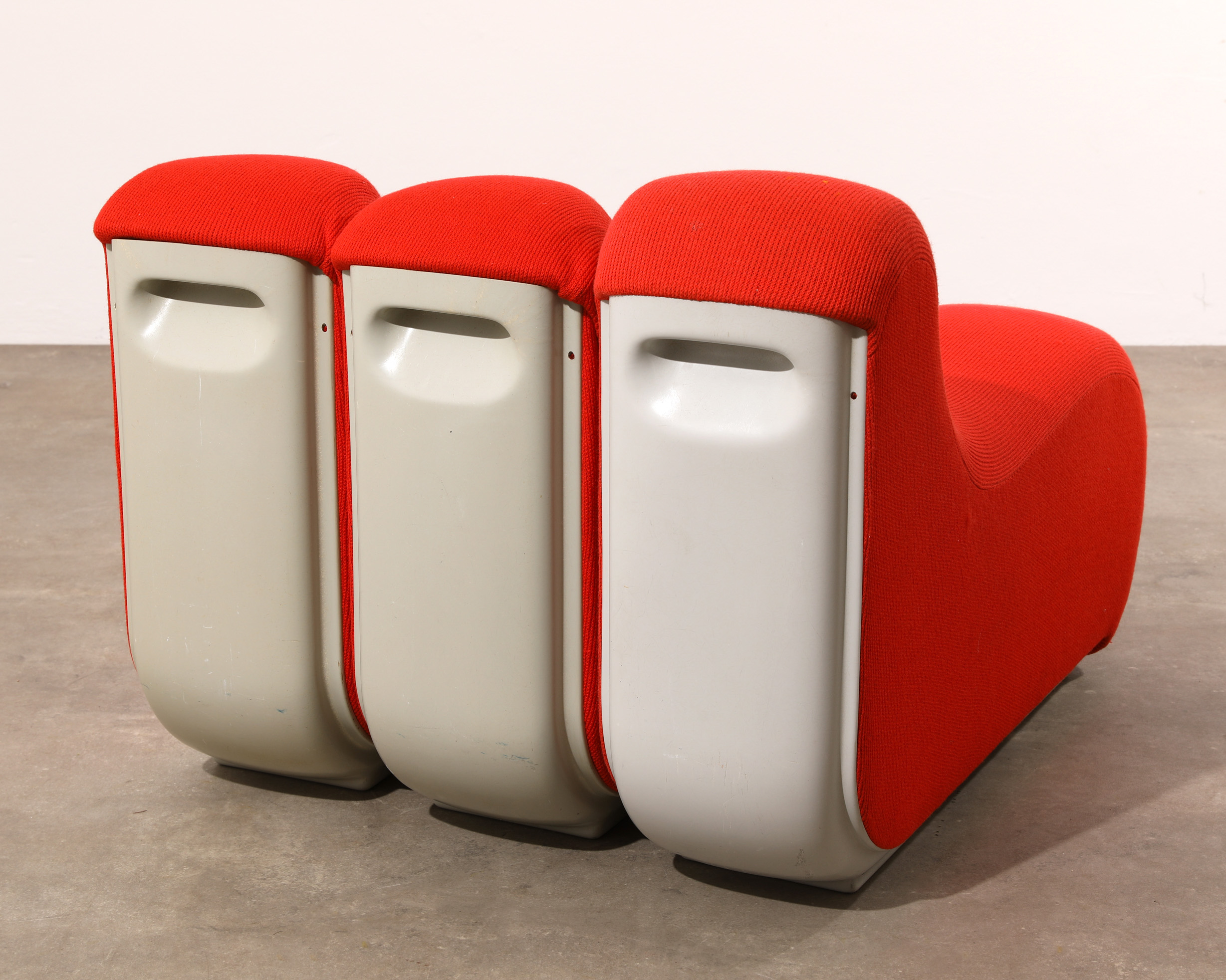 Burkhardt Vogtherr, Rosenthal, 12 modular seating elements, model VarioPillo - Image 5 of 6
