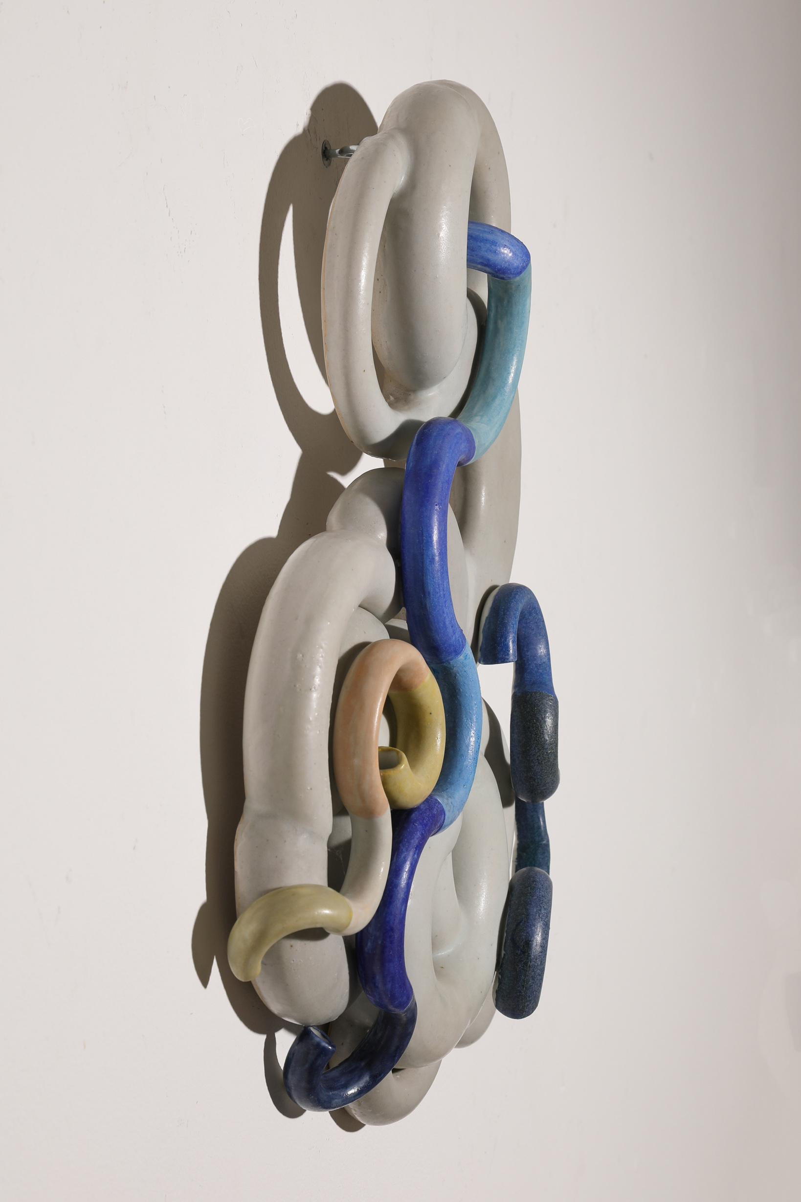 Beate Kuhn*, wall relief with tubes - Image 3 of 7