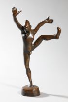 Jean René Gauguin, Tänzer mit ausgestrecktem Bein