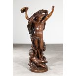 Jean-Baptiste Carpeaux, Bronzeskulptur Le Génie de la Danse