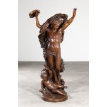 Jean-Baptiste Carpeaux, Bronze Sculpture Le Génie de la Danse