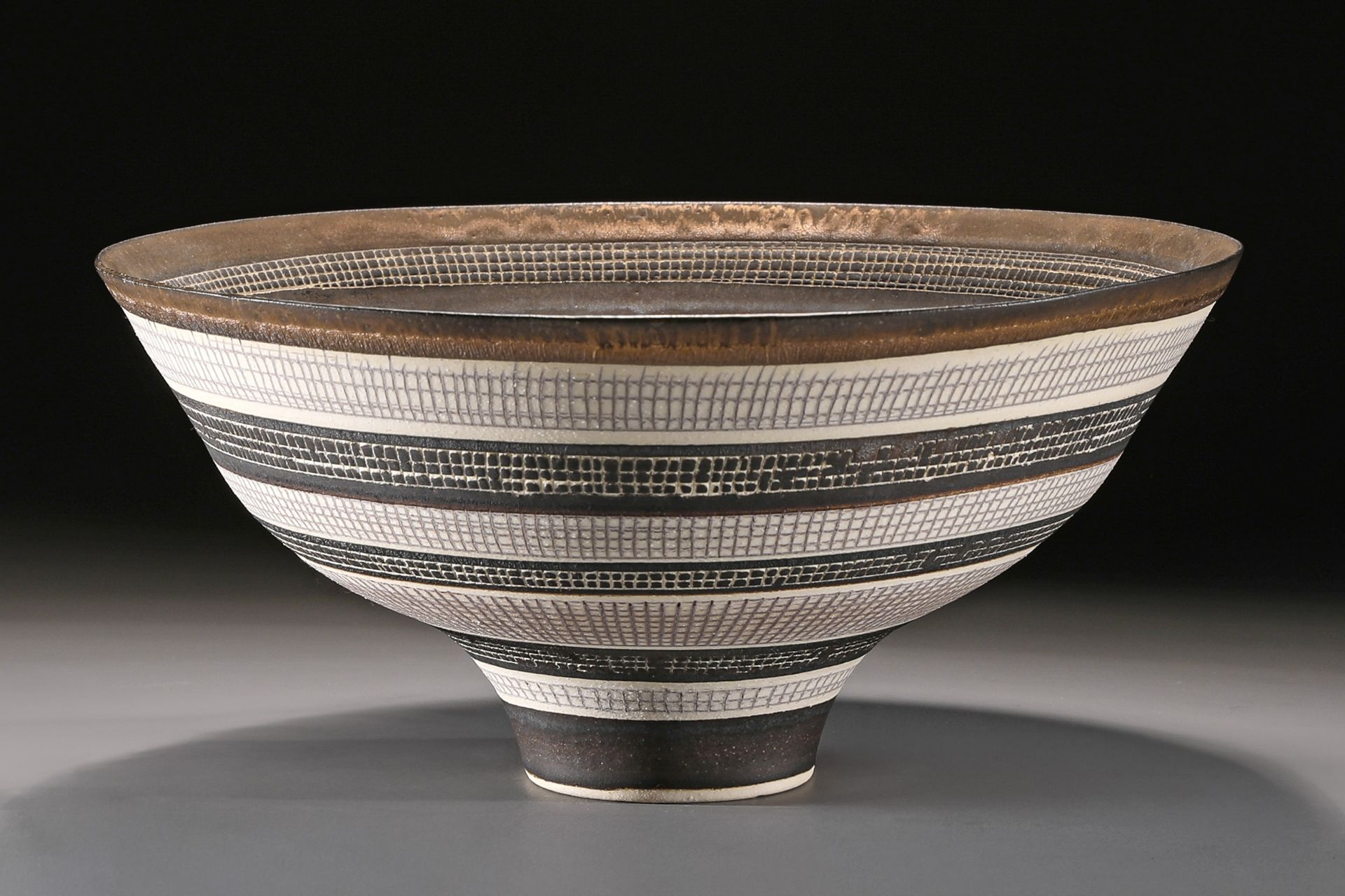 Lucie Rie*, Sgraffito-Schale, 1968-1972