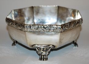 Zierschale, Silber um 1920/30