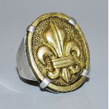 Ring of an equerry of the French kings, 18th century 