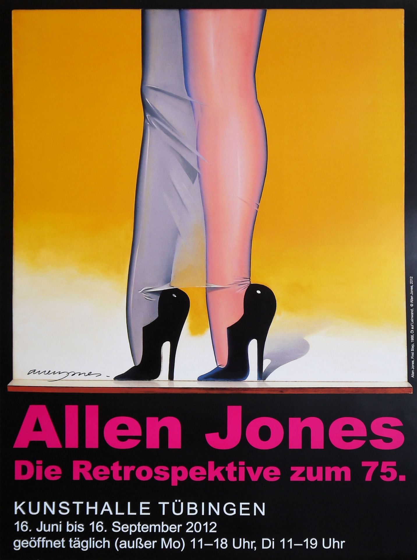 Allen Jones, Pop Art, bundle of 5 signed exhibition posters - Image 3 of 5