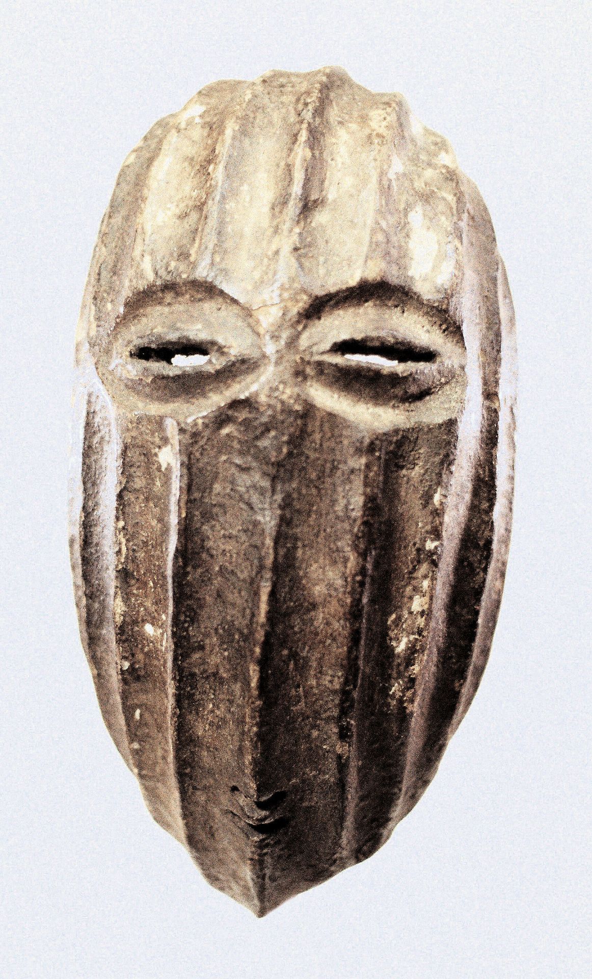 Rare mask of the Kela, Central Congo