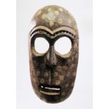 Leopard mask "nsembu" of the Kumu, Congo