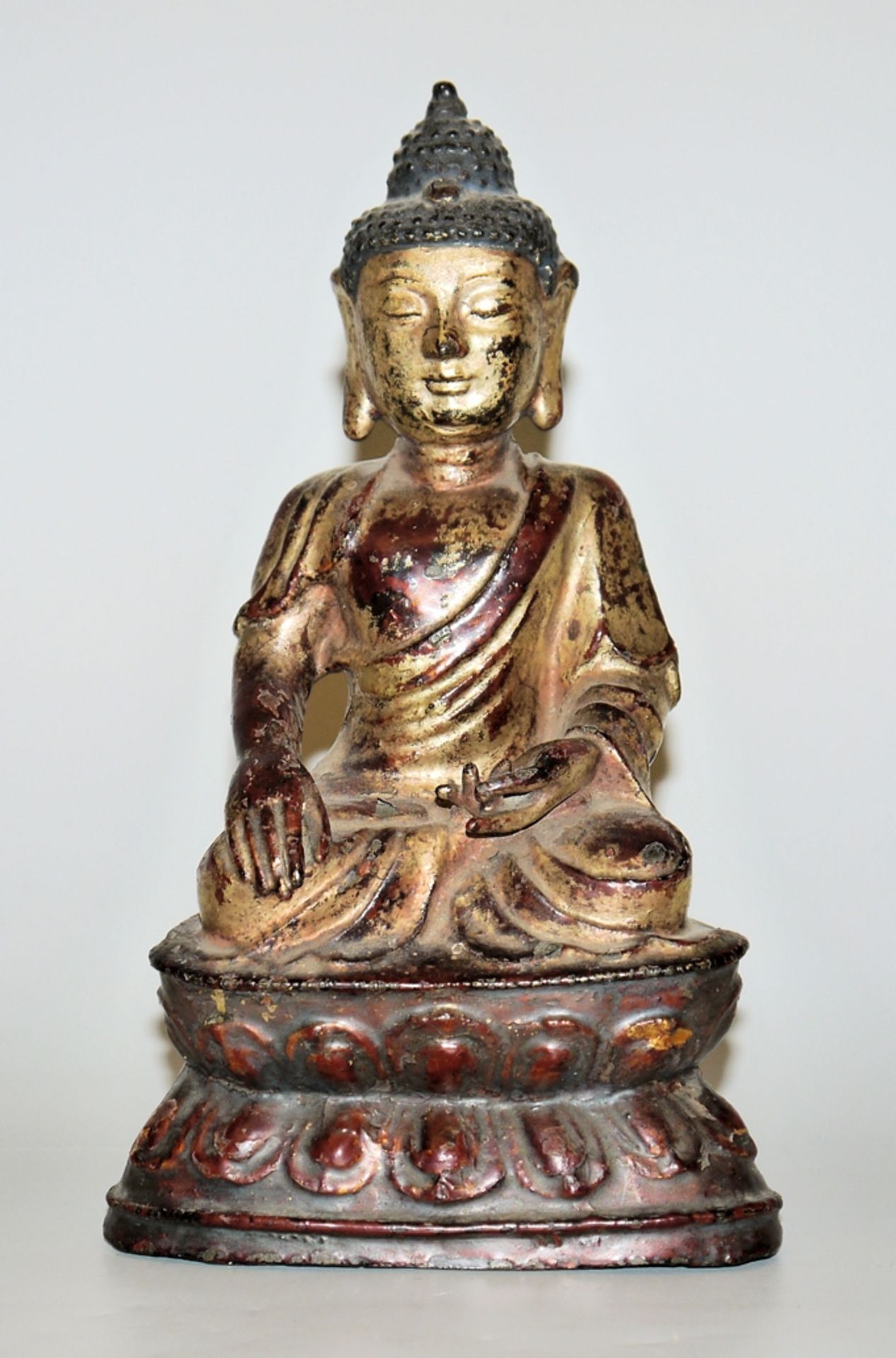 Bronzeplastik des Buddha, Ming-Zeit, China 16./17. Jh.