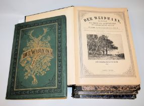 "Der Waidmann" Bd. 10, 1879 & 4 Bde. "Der Weidmann"1895-1898