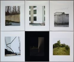 Oliver Boberg, Un-Orte, 6 signierte C-Prints von 2005-2012, in Mappe