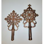 Two Early Presentation Crosses, Ethiopia 15th/16th century