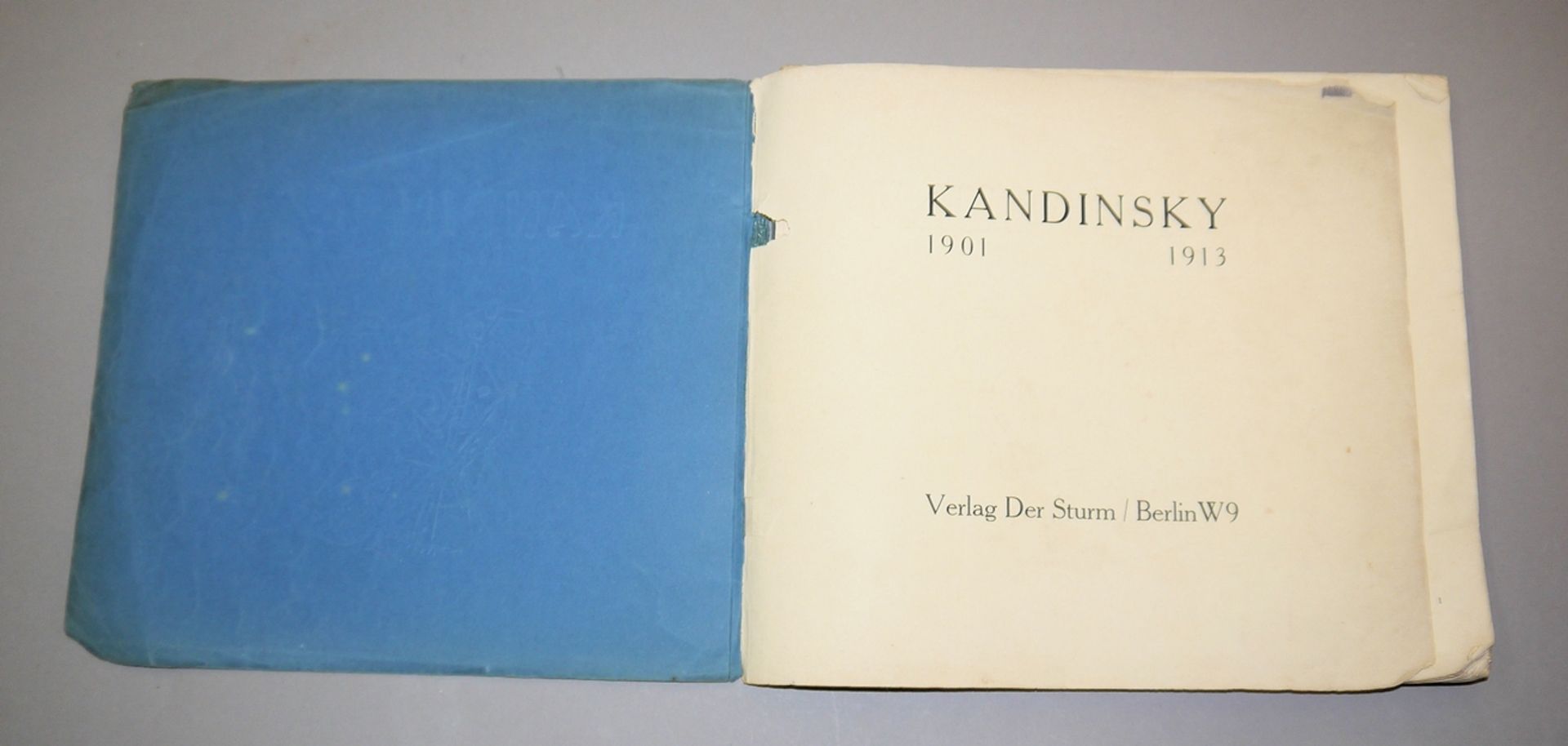 Kandinsky 1901-1913, exhibition catalogue Galerie Der Sturm, Berlin 1913 - Image 2 of 2
