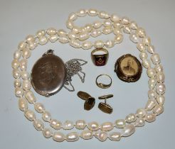 Sammlung Schmuck ab 1880, Gold/ Silber