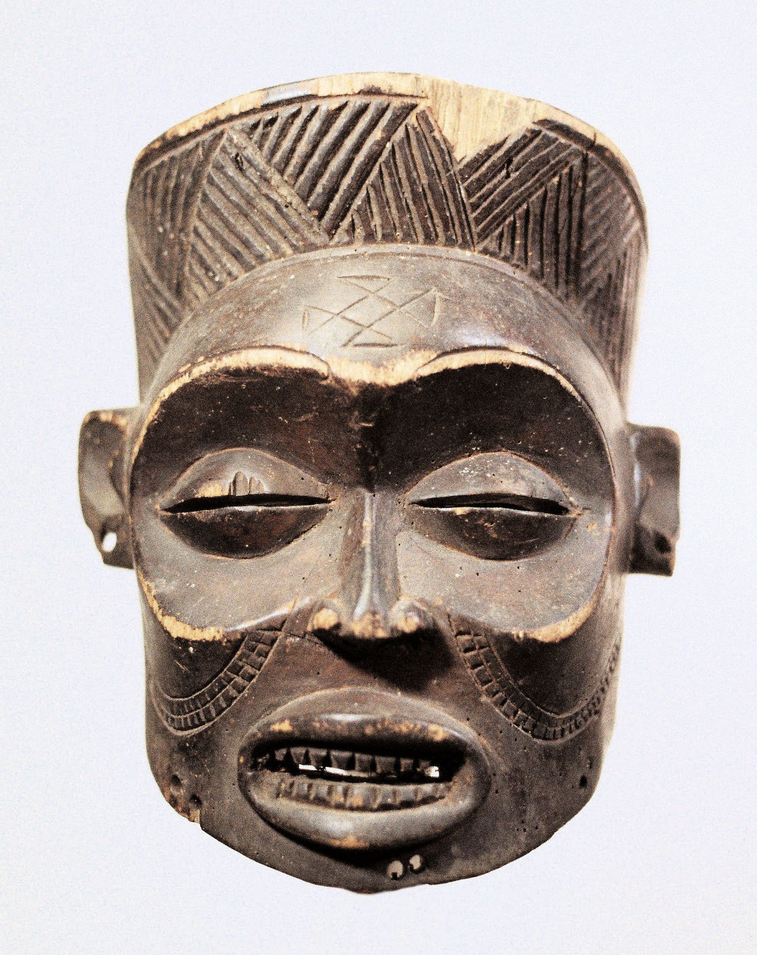 Chokwe helmet mask, Congo