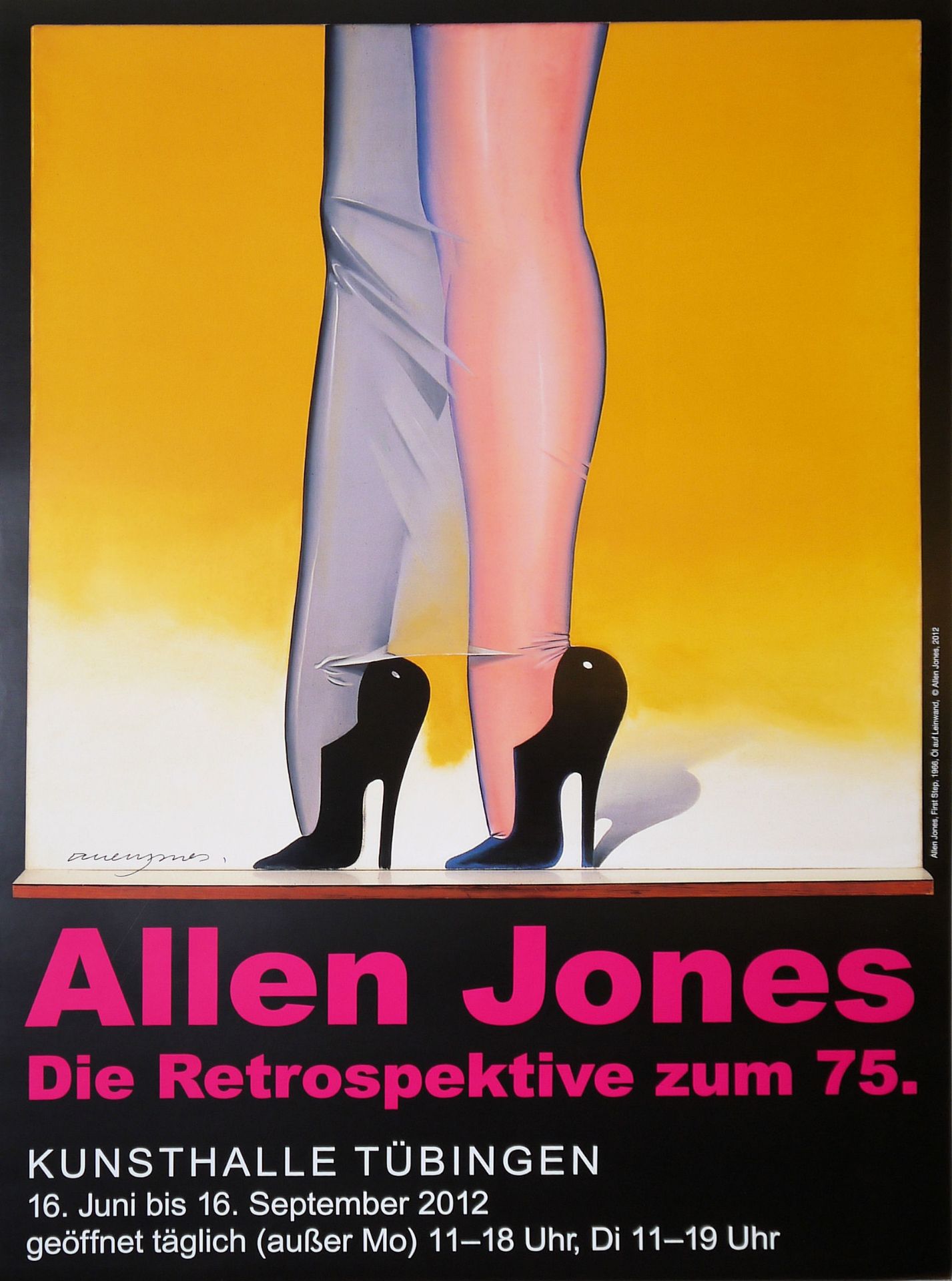Allen Jones, Pop Art, bundle of 5 signed exhibition posters - Image 4 of 5