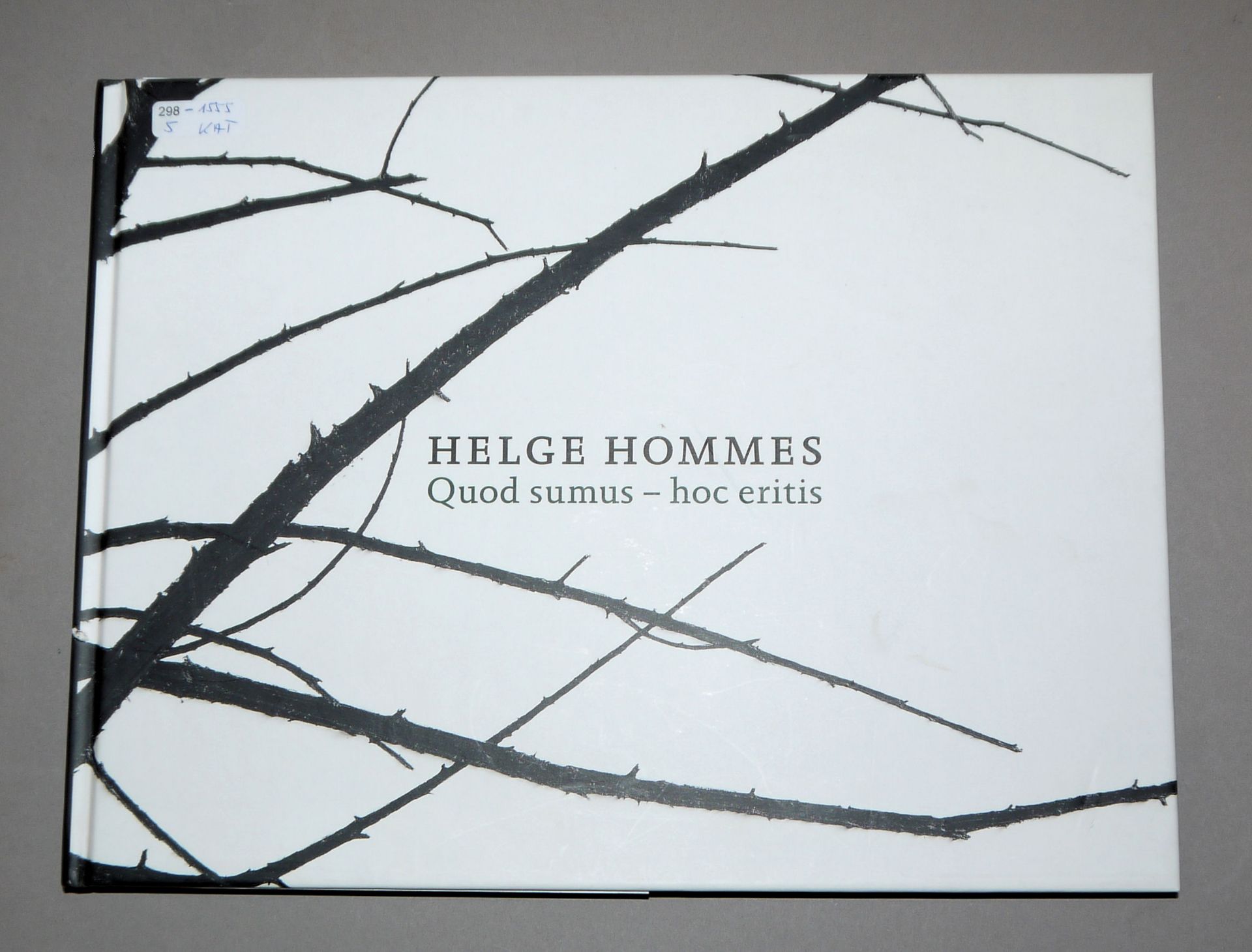 Helge Hommes, "Into the tree", Ölgemälde mit monographischem Katalog "Quod sumus - hoc eritis" - Bild 3 aus 3