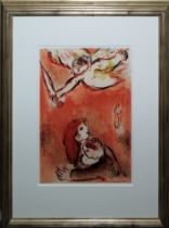 Marc Chagall, "Sarah und Abimelech", "Das Gesicht Israels" und "Adam und Eva und die verbotene Fruc