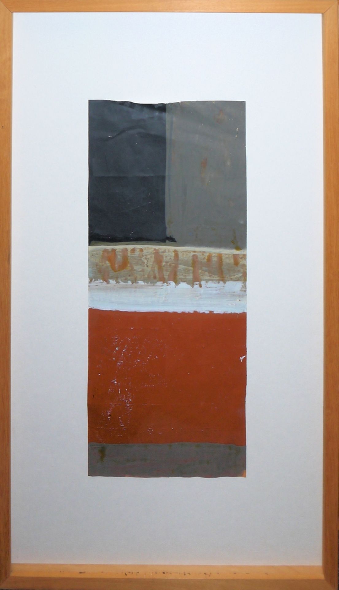 Walter Dahn, Landschaftserinnerung I & II, 2  Ölgemälde, galeriegerahmt - Bild 2 aus 4