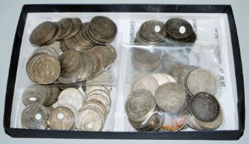 Collection silver coins 3rd Reich, 99 pieces for self-confessors
