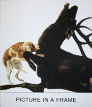 John Baldessari, "Double Play" aus "Picture In A Frame", Archival Inkjet Print von 2012, signiert