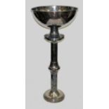 Representative champagne cooler, Victorian caviar bowl and coffee pot in silverplate