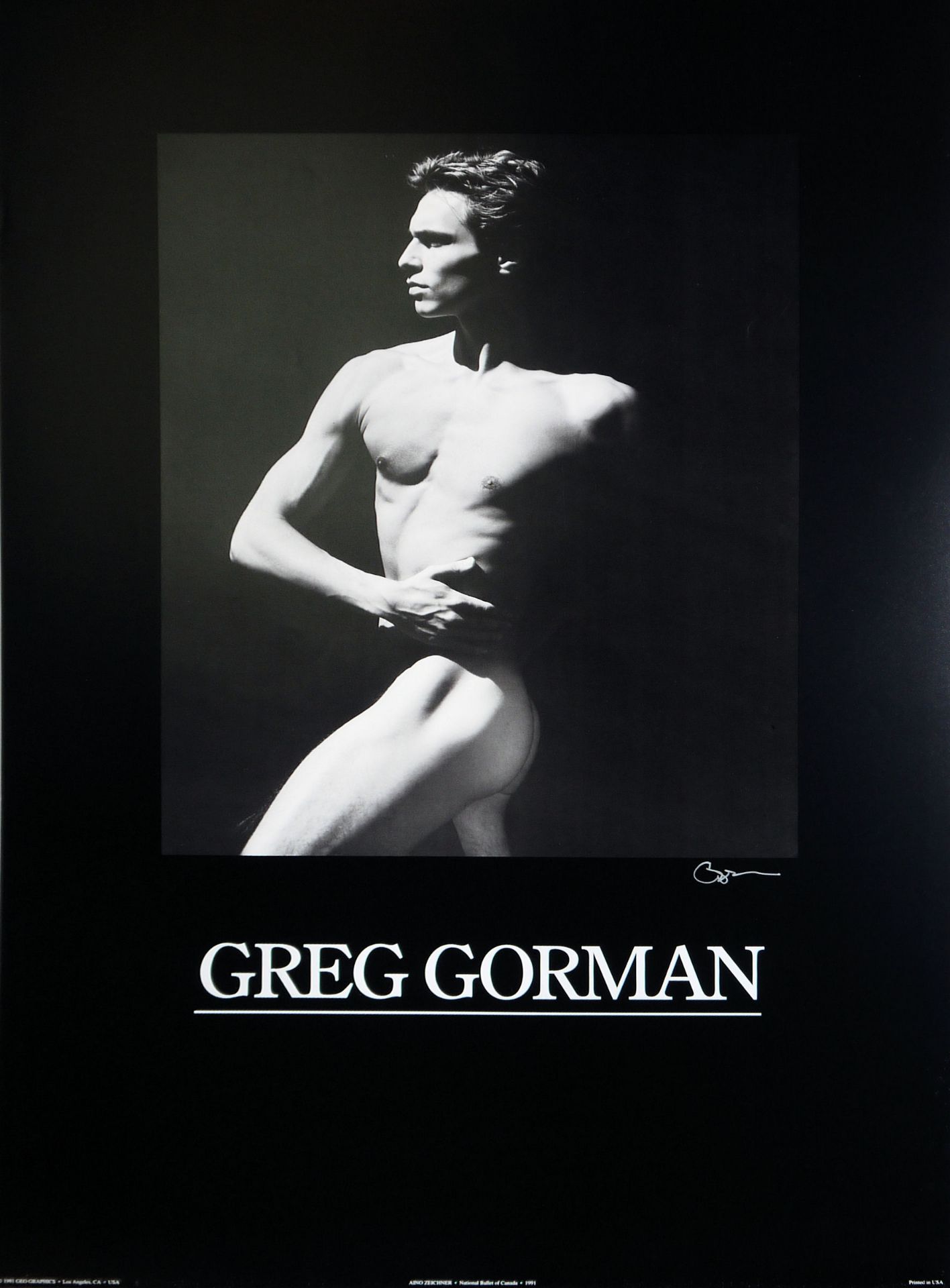 Konvolut von 4 handsignierten Ausstellungsplakaten: Greg Gorman, Richard Prince, Pol Bury (Galerie  - Bild 2 aus 4