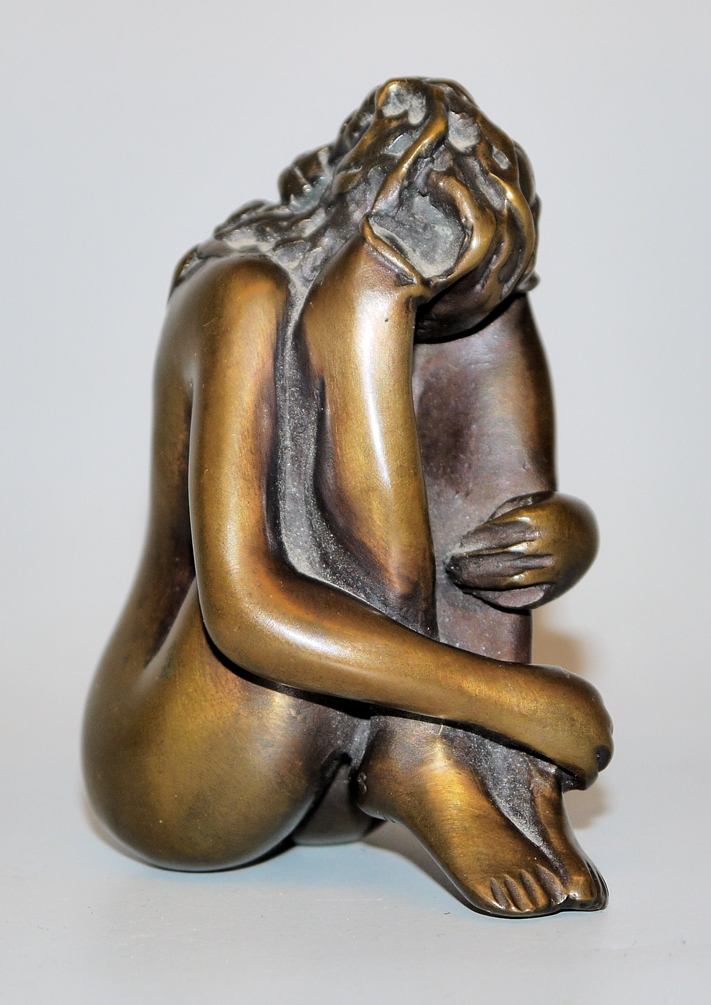 Bruno Bruni, "Mignon", bronze sculpture